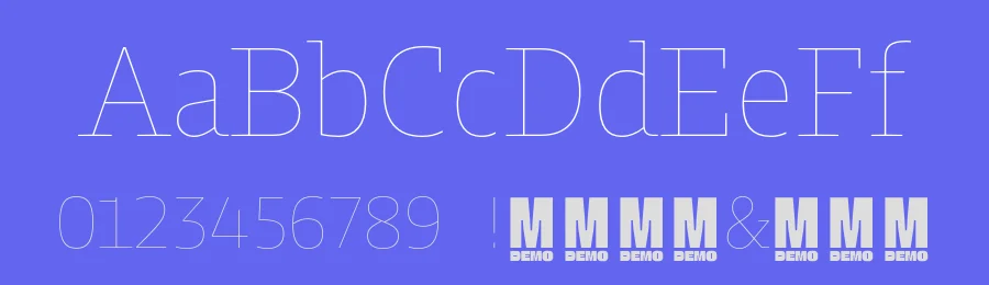 Harrison Serif Pro Font Family by TypeMates — Serif Font — thumbnail 3