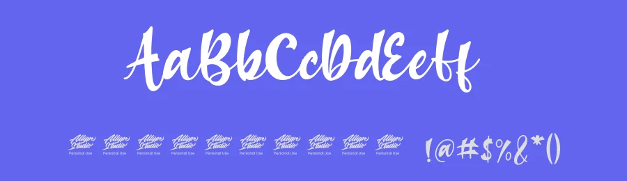Harry Sunday Calligraphy Font by Attype-Studio — Script Handwritten Font — thumbnail 3