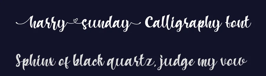 Harry Sunday Calligraphy Font by Attype-Studio — Script Handwritten Font — thumbnail 2