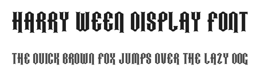 Harry Ween Display Font by Funtype — Display Font