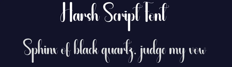 Harsh Script Font by andikastudio — Script Handwritten Font — thumbnail 2