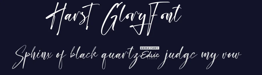 Harst Glory Font by edricstudio — Script Handwritten Font — thumbnail 2