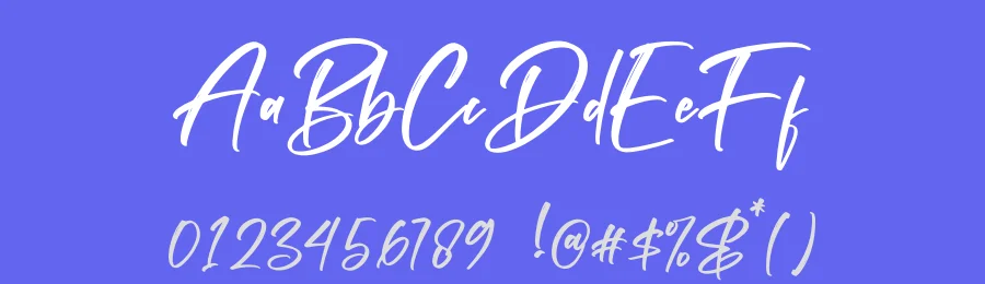 Harthenlie Font by letternity — Script Handwritten Font — thumbnail 3