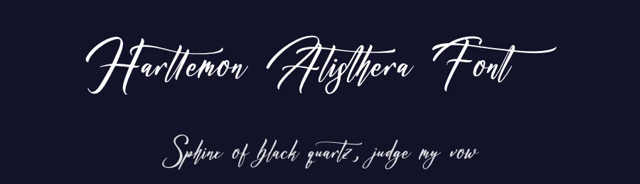 Harttemon Alisthera Font by letterenastudios — Script Handwritten Font — thumbnail 2
