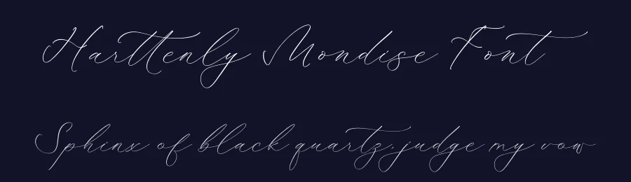 Harttenly Mondise Font by Storytype — Script Handwritten Font — thumbnail 2