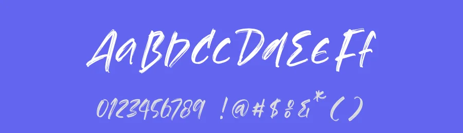 Haruki Stroke – Modern Handbrush Font by stylishtype.co — Script Handwritten Font — thumbnail 3
