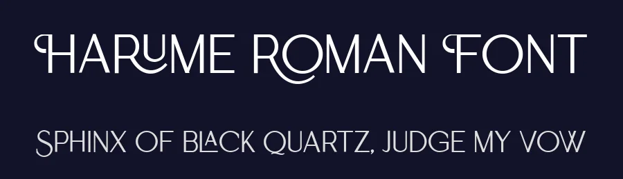 Harume Roman Font by metafontsy — Script Handwritten Font — thumbnail 2