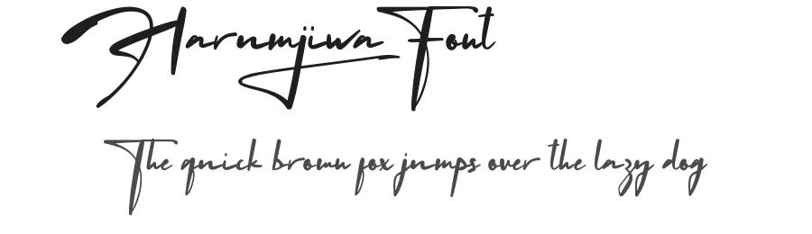 Harumjiwa Font by nihstudio — Script Handwritten Font