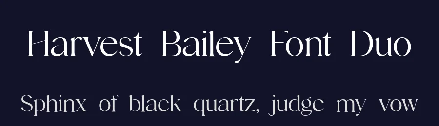 Harvest Bailey Font Duo by UICreative — Script Handwritten Font — thumbnail 2