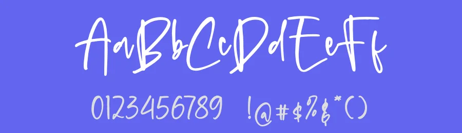 Harvest Something Font by glorytype — Script Handwritten Font — thumbnail 3