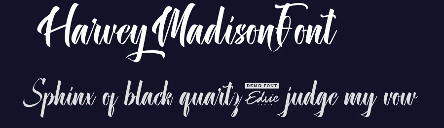 Harvey Madison Font by edricstudio — Script Handwritten Font — thumbnail 2