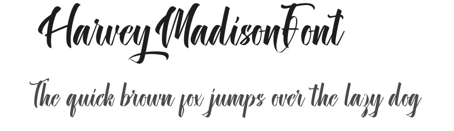 Harvey Madison Font by edricstudio — Script Handwritten Font