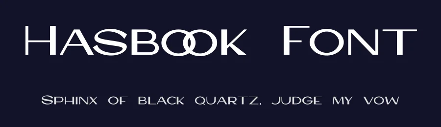 Hasbook Font by Basnistudio — Sans Serif Font — thumbnail 2