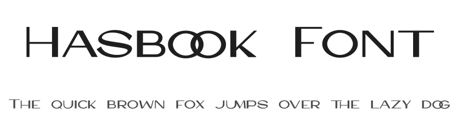 Hasbook Font by Basnistudio — Sans Serif Font