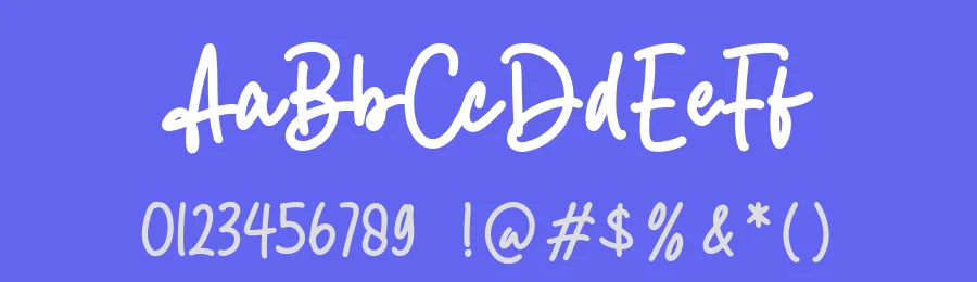 Hashing – Casual Script Font by Fikryal Studio — Script Handwritten Font — thumbnail 3