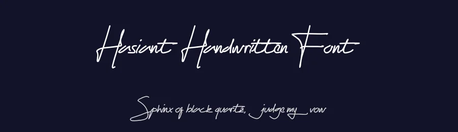 Hasiant Handwritten Font by Atasi Studio — Script Handwritten Font — thumbnail 2
