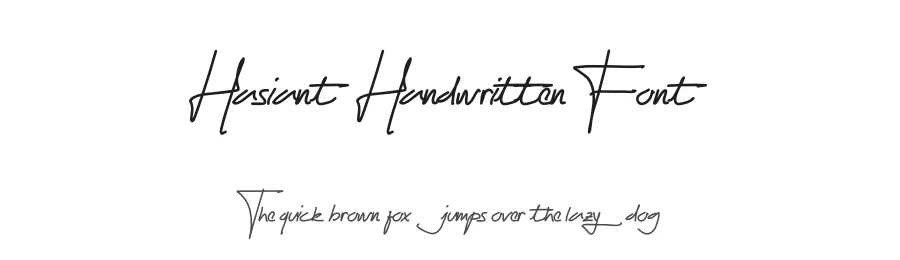 Hasiant Handwritten Font by Atasi Studio — Script Handwritten Font