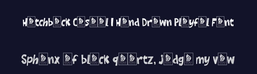Hatchback Casual | Hand Drawn Playful Font by Gracetypestudio — Script Handwritten Font — thumbnail 2