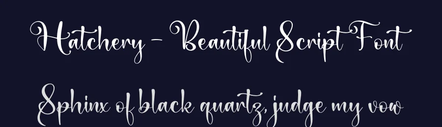 Hatchery – Beautiful Script Font by letterfabric — Script Handwritten Font — thumbnail 2
