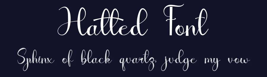 Hatted Font by fahmistudio99 — Script Handwritten Font — thumbnail 2