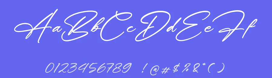 Haugesty Font by glorytype — Script Handwritten Font — thumbnail 3