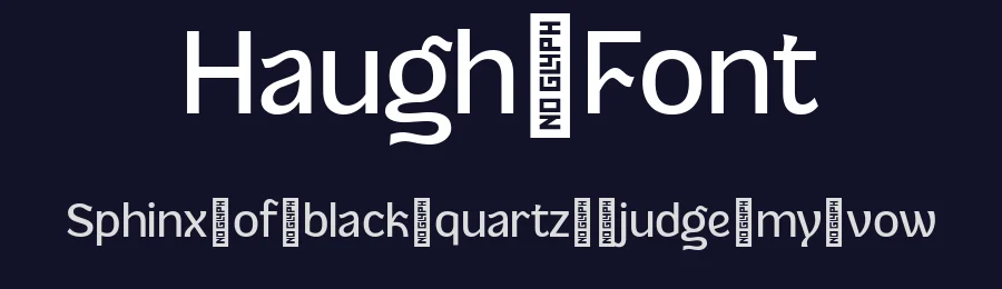 Haugh Font by Fridaytype — Sans Serif Font — thumbnail 2