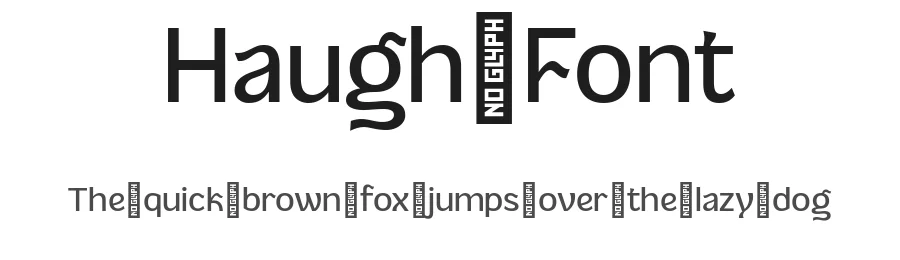 Haugh Font by Fridaytype — Sans Serif Font