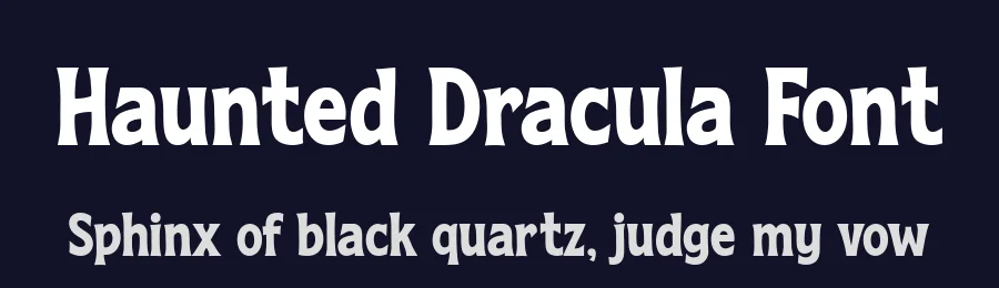 Haunted Dracula Font by Dreamink Studio — Display Font — thumbnail 2