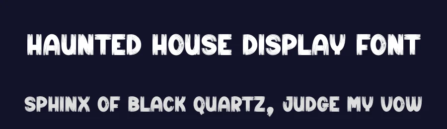 Haunted House Display Font by creativeletter — Script Handwritten Font — thumbnail 2
