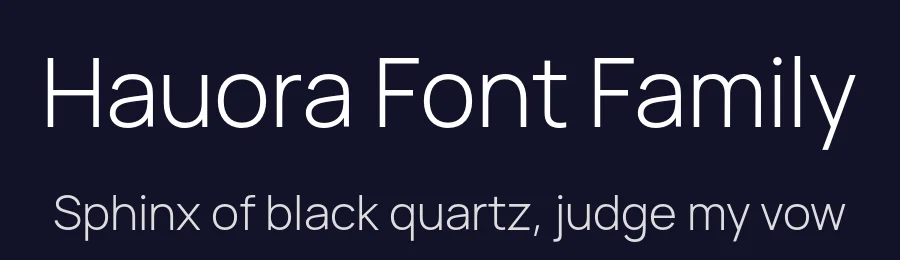 Hauora Font Family by WCYS & Co. — Sans Serif Font — thumbnail 2