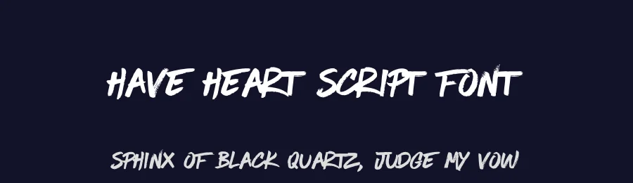 Have Heart Script Font by 178-MC — Script Handwritten Font — thumbnail 2