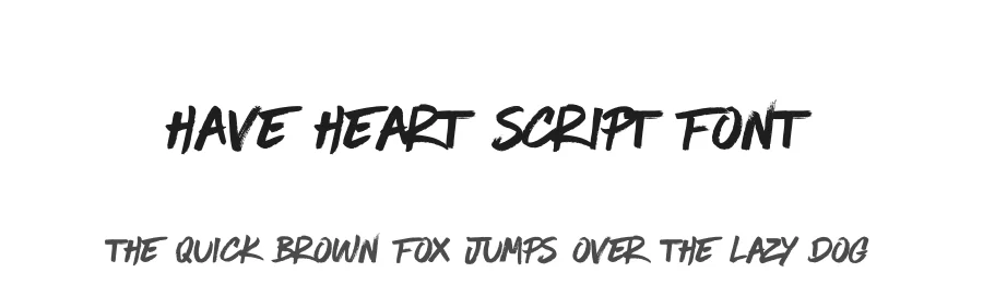 Have Heart Script Font by 178-MC β Script Handwritten Font