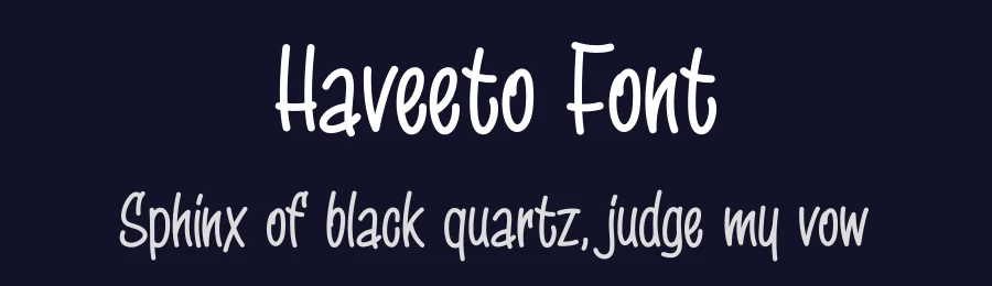 Haveeto Font by albert_kalingga — Script Handwritten Font — thumbnail 2