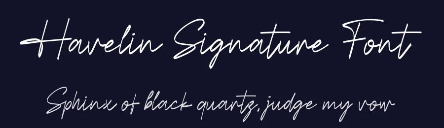 Havelin Signature Font by Funtype — Serif Font — thumbnail 2