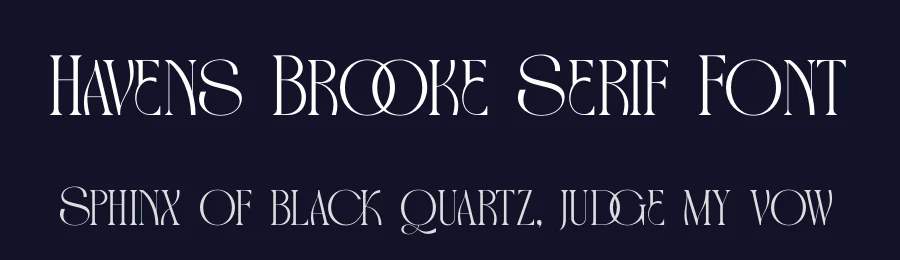 Havens Brooke Serif Font by timelesstype.co — Serif Font — thumbnail 2
