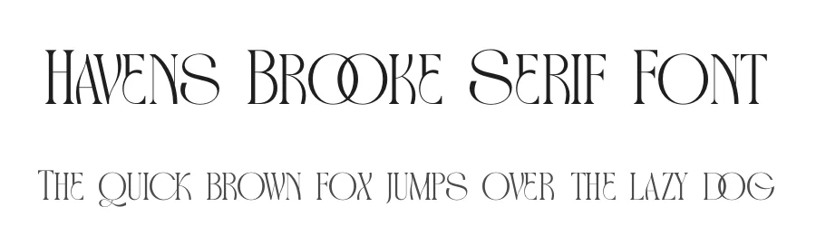 Havens Brooke Serif Font by timelesstype.co — Serif Font