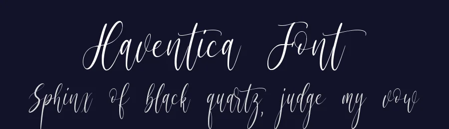 Haventica Font by qwrtype — Script Handwritten Font — thumbnail 2