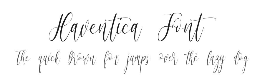 Haventica Font by qwrtype — Script Handwritten Font