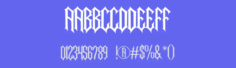 Haveron Font by MasyafiStudio — Blackletter Font — thumbnail 3