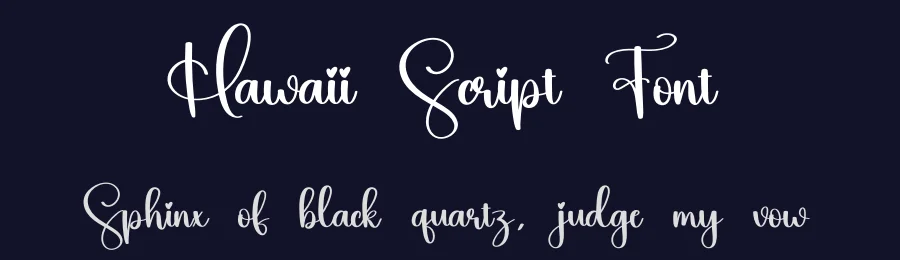 Hawaii Script Font by creativeletter — Script Handwritten Font — thumbnail 2