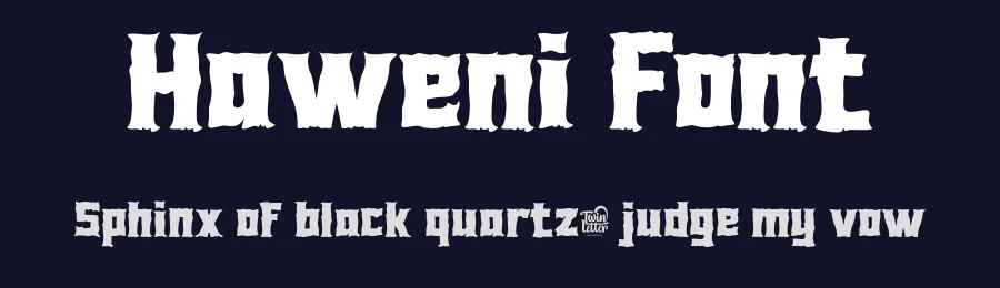 Haweni Font by twinletter — Display Font — thumbnail 2