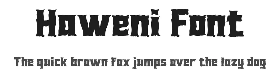 Haweni Font by twinletter — Display Font