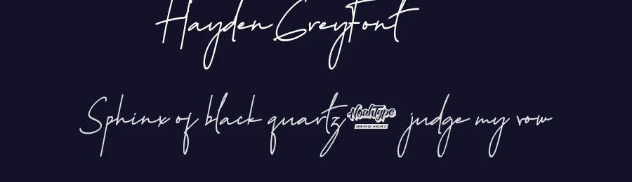 Hayden Grey Font by noahtype — Script Handwritten Font — thumbnail 2