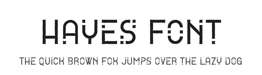 Hayes Font by vpcreativeshop — Display Font