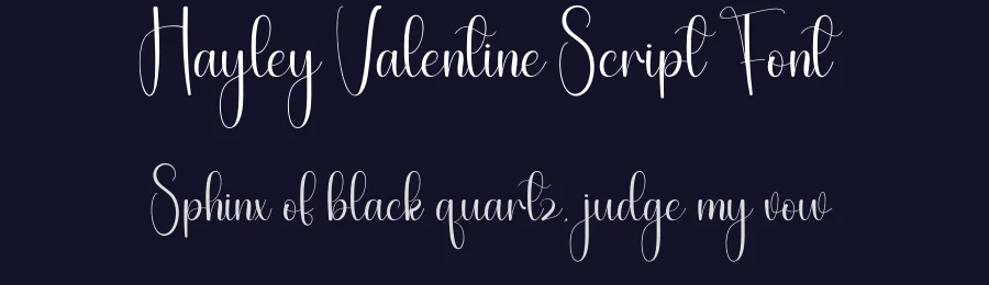 Hayley Valentine Script Font by andikastudio — Script Handwritten Font — thumbnail 2
