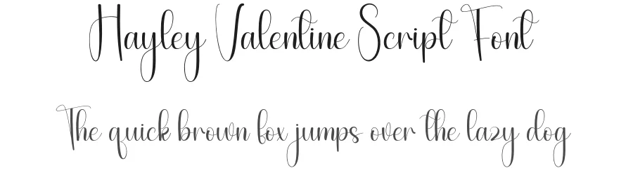Hayley Valentine Script Font by andikastudio — Script Handwritten Font