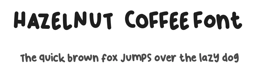 Hazelnut Coffee Font by CalligraphyFonts.net — Display Font
