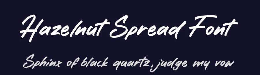 Hazelnut Spread Font by balpirick — Script Handwritten Font — thumbnail 2