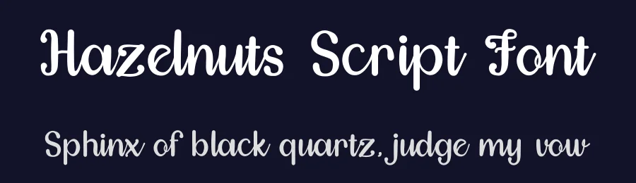 Hazelnuts Script Font by Alpaprana — Script Handwritten Font — thumbnail 2