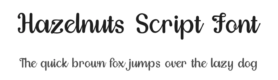 Hazelnuts Script Font by Alpaprana — Script Handwritten Font